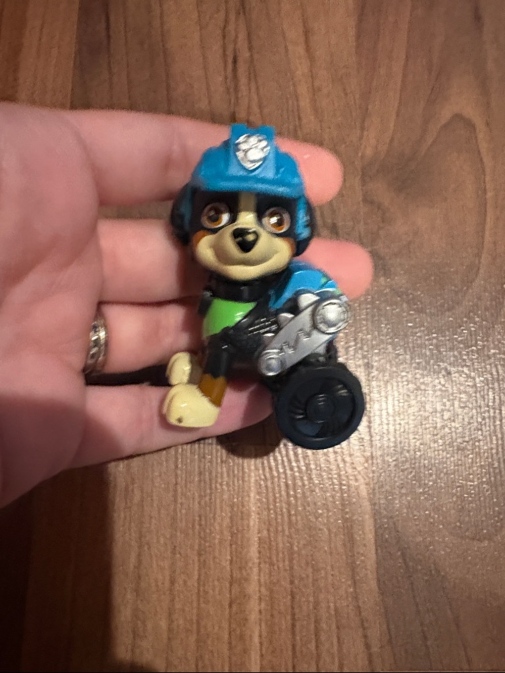 Paw Patrol Dino Rescue Rex Bernese Mountain Dog Wheelchair Pup Figure Toy ONLY